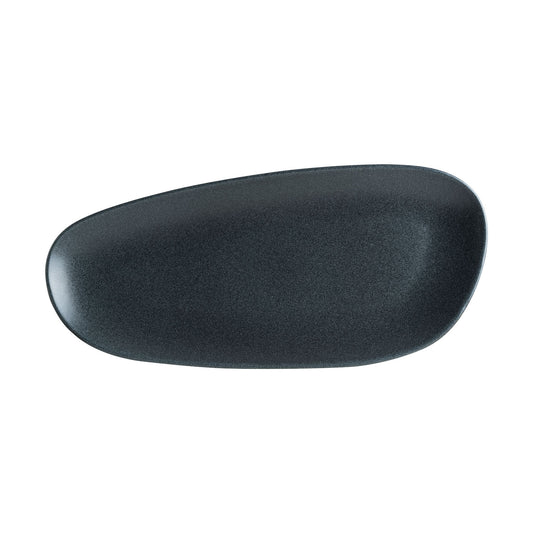 GRAPHITE – Organic Rectangular Plate – 36 CM (12) (BONNA)