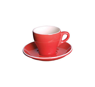 CAPPUCCINO CUP RED - 30CL (12) (Fortis)