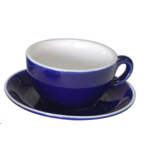 OPEN CAPPUCCINO CUP BLUE - 21CL (12) (Fortis)