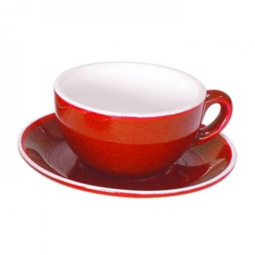 OPEN CAPPUCCINO CUP RED - 21CL (12) (Fortis)