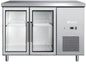 PACIFIC 2 DOOR GLASS UNDERBAR REFRIGERATOR 1390 X 700 X 850MM (NO LOCK AVAILABLE)