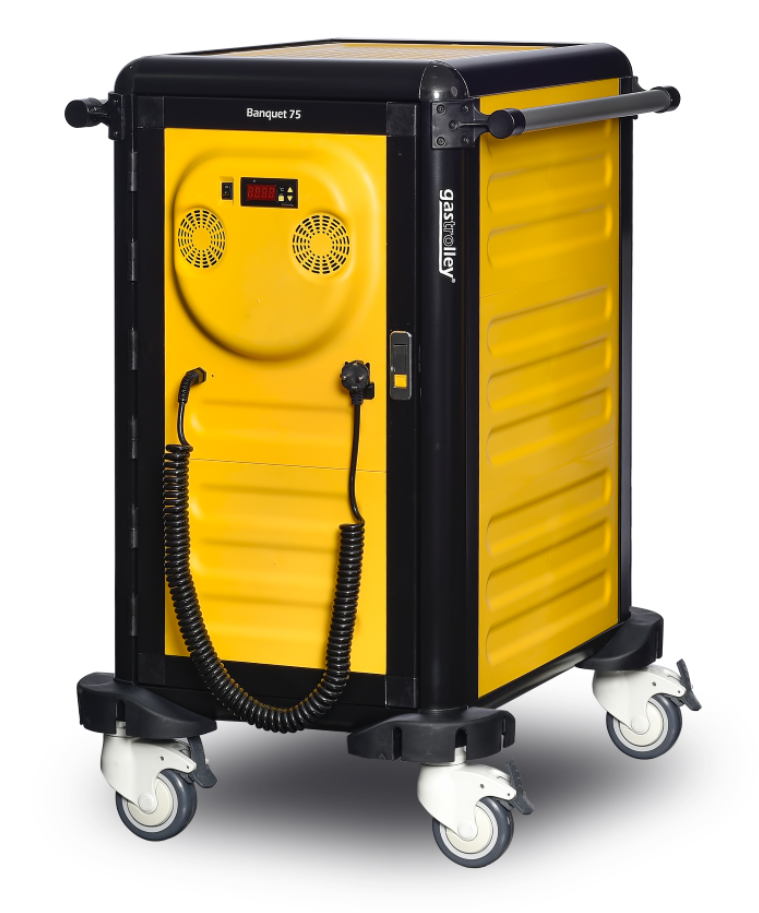 THERMOCART ELECTRIC HEATED BANQUETING TRANSPORT TROLLEY - 14 TRAY