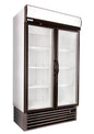 STAYCOLD Double Glass Door Upright Display Freezer - Catering