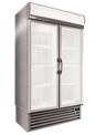 STAYCOLD Upright Double Glass Door Freezer - Catering
