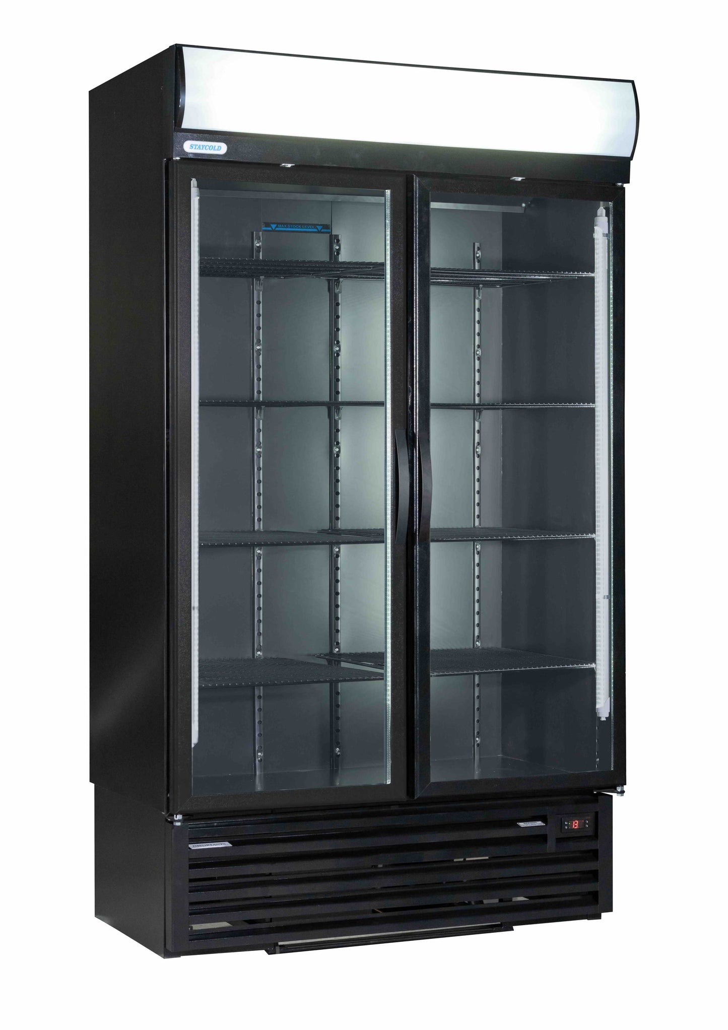STAYCOLD Carbon Edition Double Hinged Door Cooler - Catering