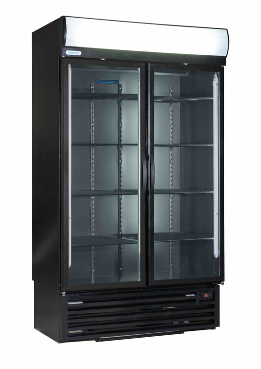 STAYCOLD Carbon Edition Double Hinged Door Cooler - Catering