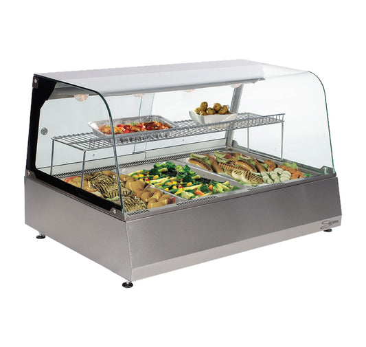 HEATED DISPLAY MERCHANDISER SALVADORE - 3 DIVISION (Salvadore)