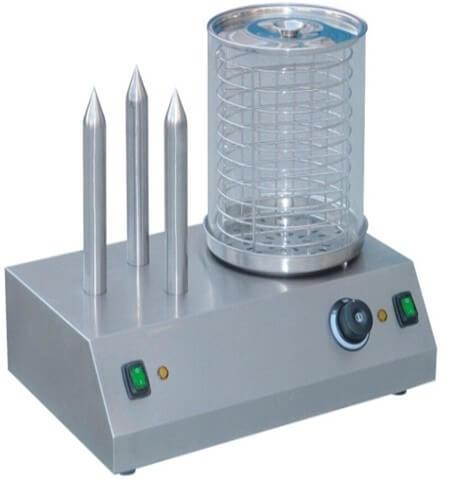 GATTO HOT DOG COOKER- 3 SPIKES