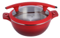 GATTO INDUCTION CHAFER RED WITH SILICONE HANDLE - 4L