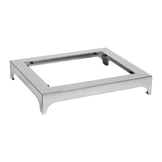 INDUCTION HOB STAND- S/STEEL (SQUARE) - ELECTRO CHEF (Electro Chef)