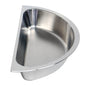 INSERT INFINITY ROUND HALF 190 X 65MM (S/STEEL) (Infiniti)