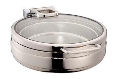 GATTO INDUCTION CHAFING DISH ROUND- 6LT- NEW