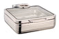GATTO INDUCTION CHAFING DISH SQUARE- 6LT- NEW