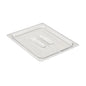 POLYCARBONATE CLEAR LID WITH HANDLE FOR 1/2 PANS