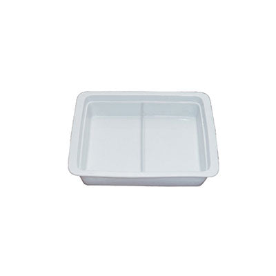 INSERT PORCELAIN GN2/3 2 DIV 329 X 355 X 63MM 3LT (TIGER) - Catering