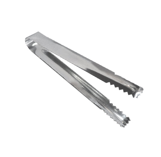 ICE TONGS STAINLESS STEEL - 17.5CM x 2.2CM (Cater Ace)
