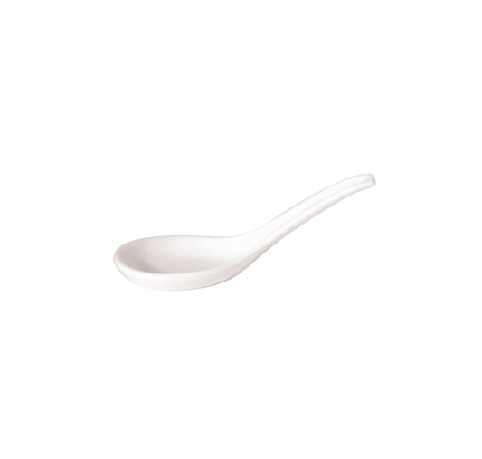 NEW BONE - WHITE - CHINESE SPOON - 13CM (10) (Luzerne)