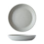 DUNE - ASH - DEEP COUPE PLATE - 23CM (12) (Luzerne)