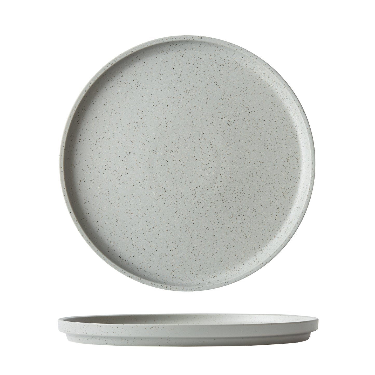 DUNE - ASH - WALLED PLATE - 27CM (12) (Luzerne)