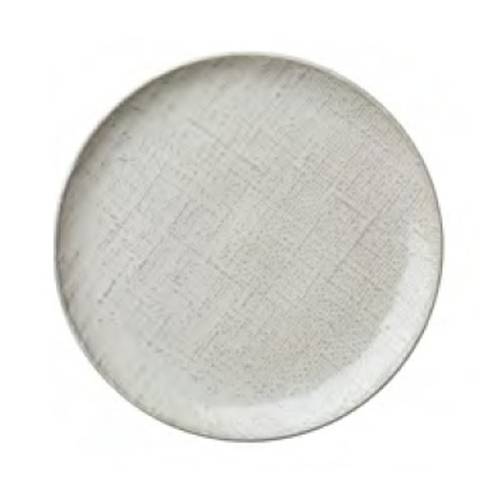 KNIT - REACTIVE WHITE - COUPE SIDE PLATE - 16CM (12) (Luzerne)