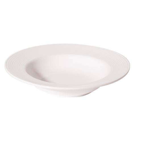 LINE RIM SOUP PLATE - 26.5CM (12) (Luzerne)
