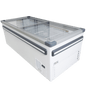 FRIDGE STAR VISI TOP 2 GLASS LIDS ISLAND FREEZER INCL BASKETS (862 LT) - Catering