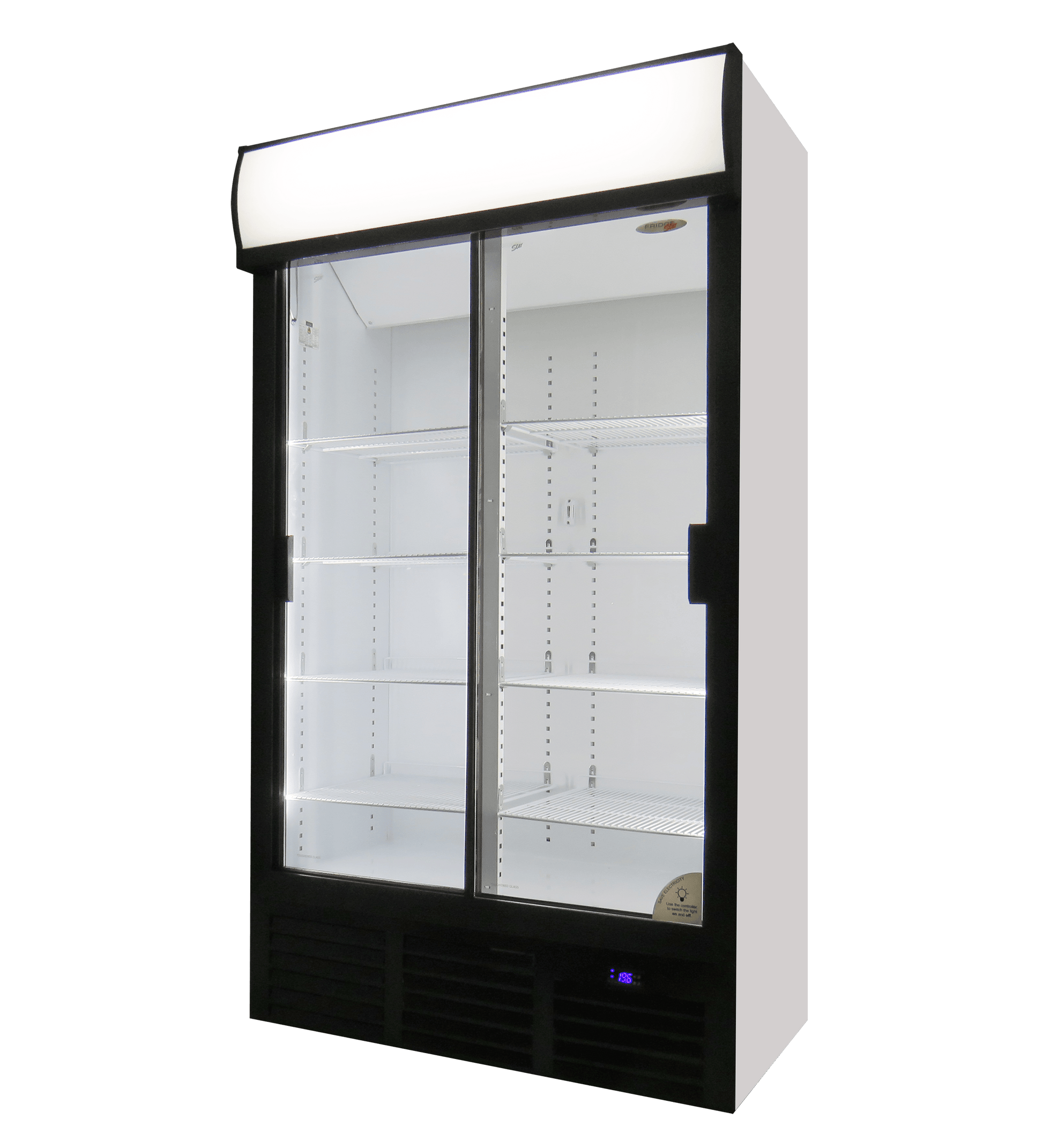 FRIDE STAR DOUBLE SLIDING GLASS DOOR COOLER (748 LT) - Catering