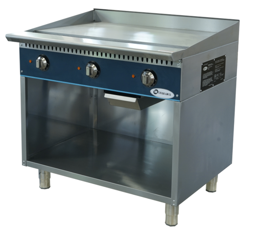 MODULUKS 900MM ELECTRIC FLAT TOP GRILL - HEAVY DUTY RANGE