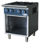 MODULUKS 4 BURNER BOILING TABLE - HEAVY DUTY RANGE - WITH FLAME FAILURE