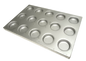 GATTO ALUSTEEL LARGE MUFFIN PAN - 15 CUP - 600 X 400MM