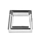MOUSSE RINGS SQUARE - S/STEEL - 3 PCS SET (6CM, 8CM, 10CM) - HEIGHT 40MM (Cater Ace)