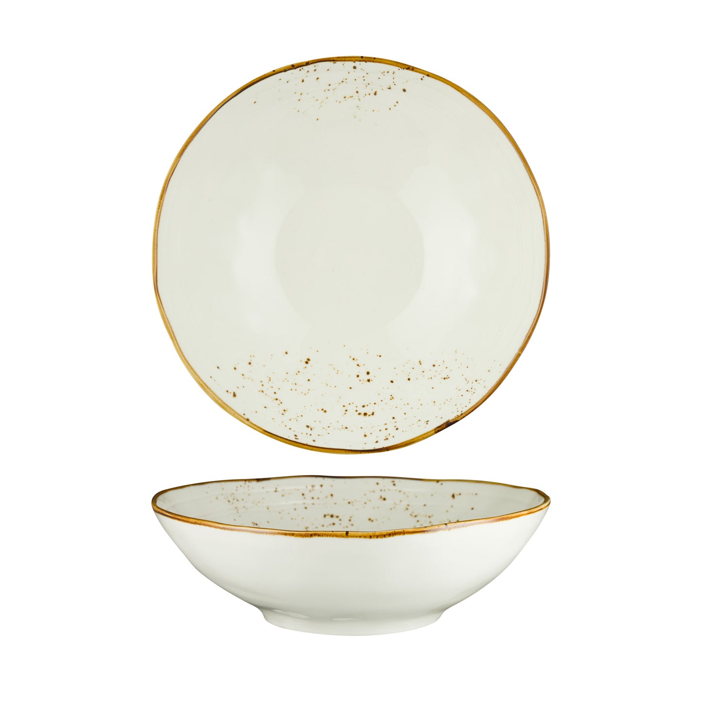 ORGANIC ROUND BOWL - 40.5 X 12.5CM (3) (Fortis)