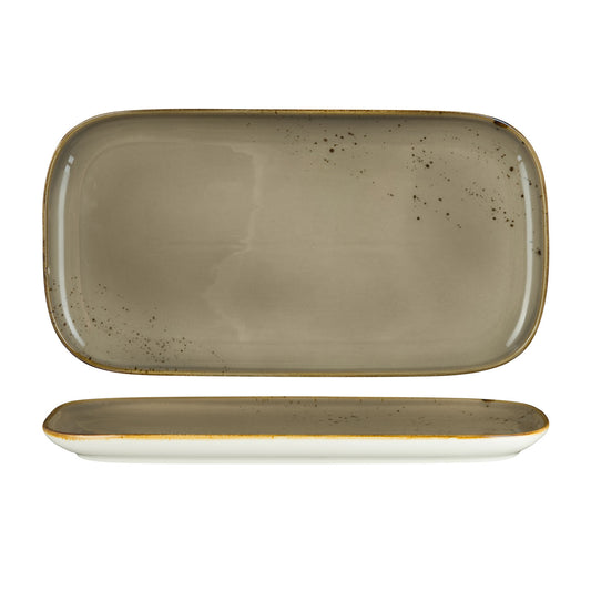 RECTANGULAR PLATE - 35.5 X 18.5CM (4) (Fortis)
