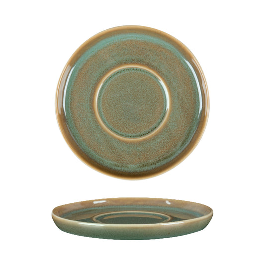 FYNBOS - ALOE GREEN - SAUCER -15CM (6) (Fortis)