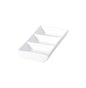 RECT. 3-DIVIDED DISH - 17CM (6) (Fortis)