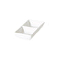 RECT. 2-DIVIDED DISH - 14CM (12) (Fortis)