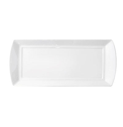 RECT. PLATE WITH HANDLE - 29 X 13CM (12) (Fortis)