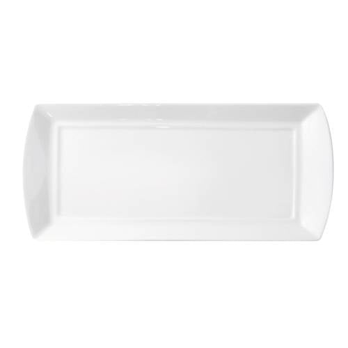 RECT. PLATE WITH HANDLE - 38 X 17CM (3) (Fortis)