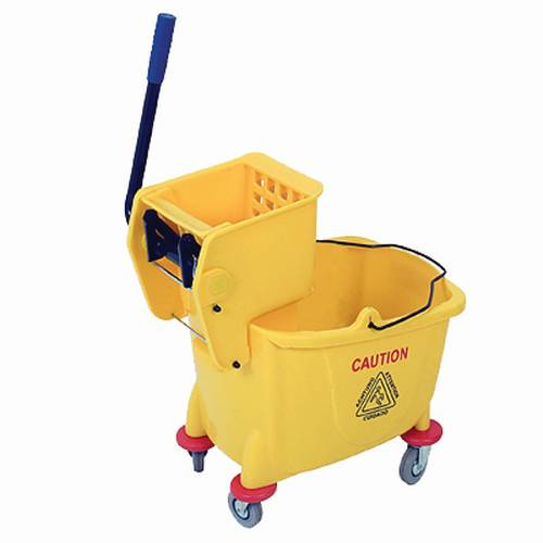 PLASTIC BUCKET & WRINGER - (YELLOW) 36 LT (Spectra) - Catering