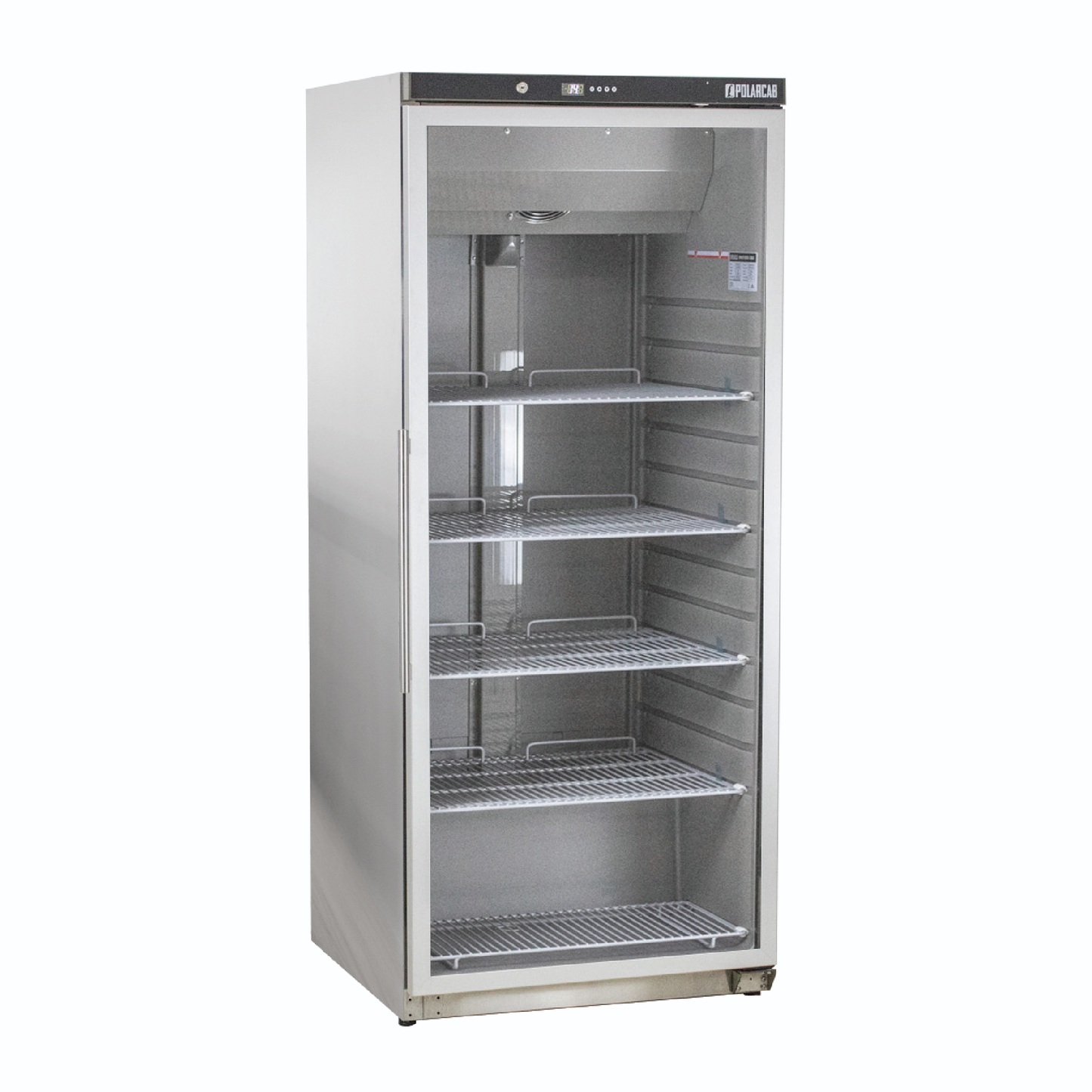 UPRIGHT FRIDGE WITH GLASS DOOR - 580LT (POLARCAB) - Catering