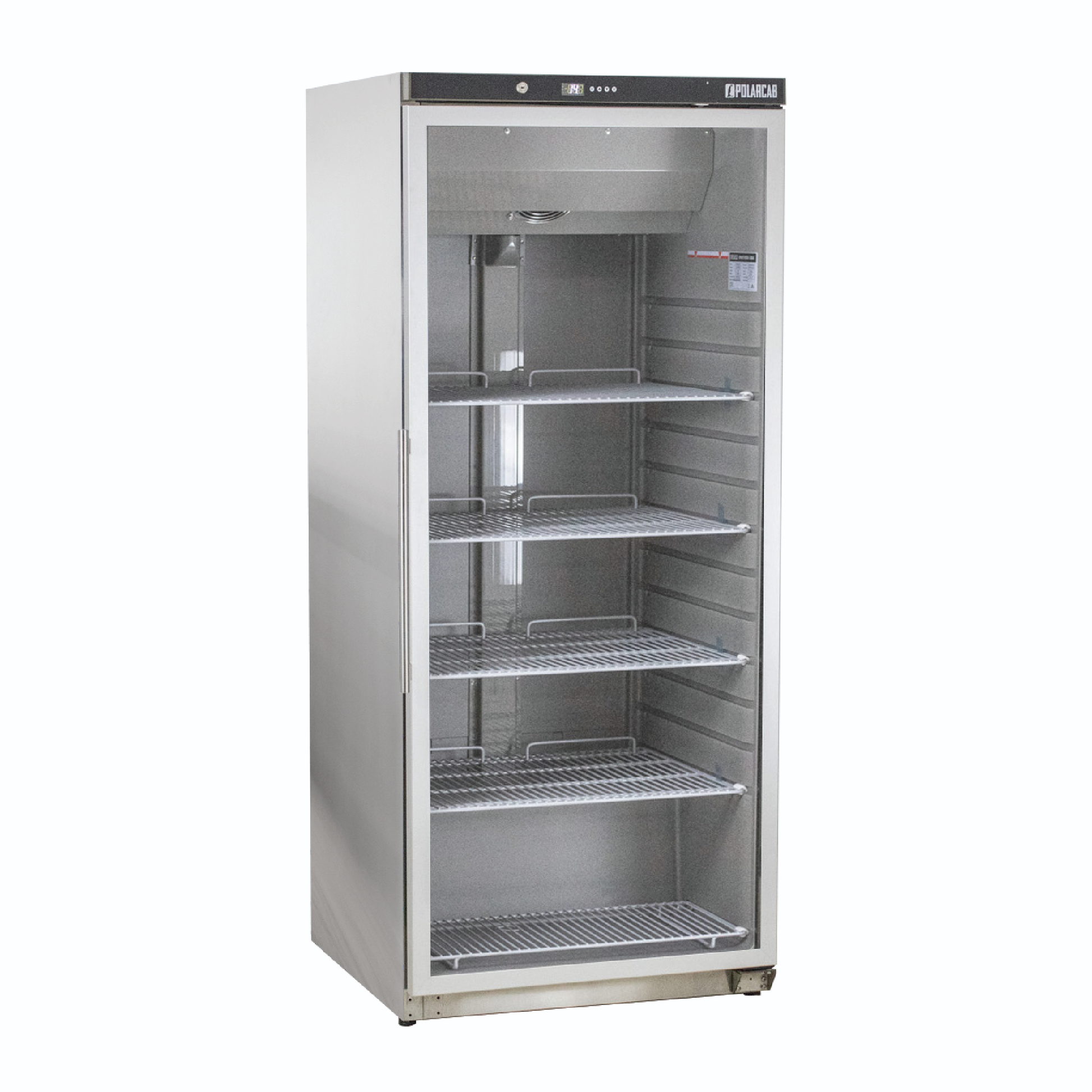 UPRIGHT FRIDGE WITH GLASS DOOR - 580LT (POLARCAB) - Catering