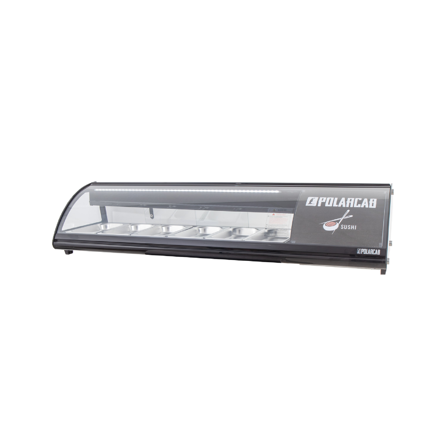 6 Division Sushi Display Fridge (POLARCAB) - Catering