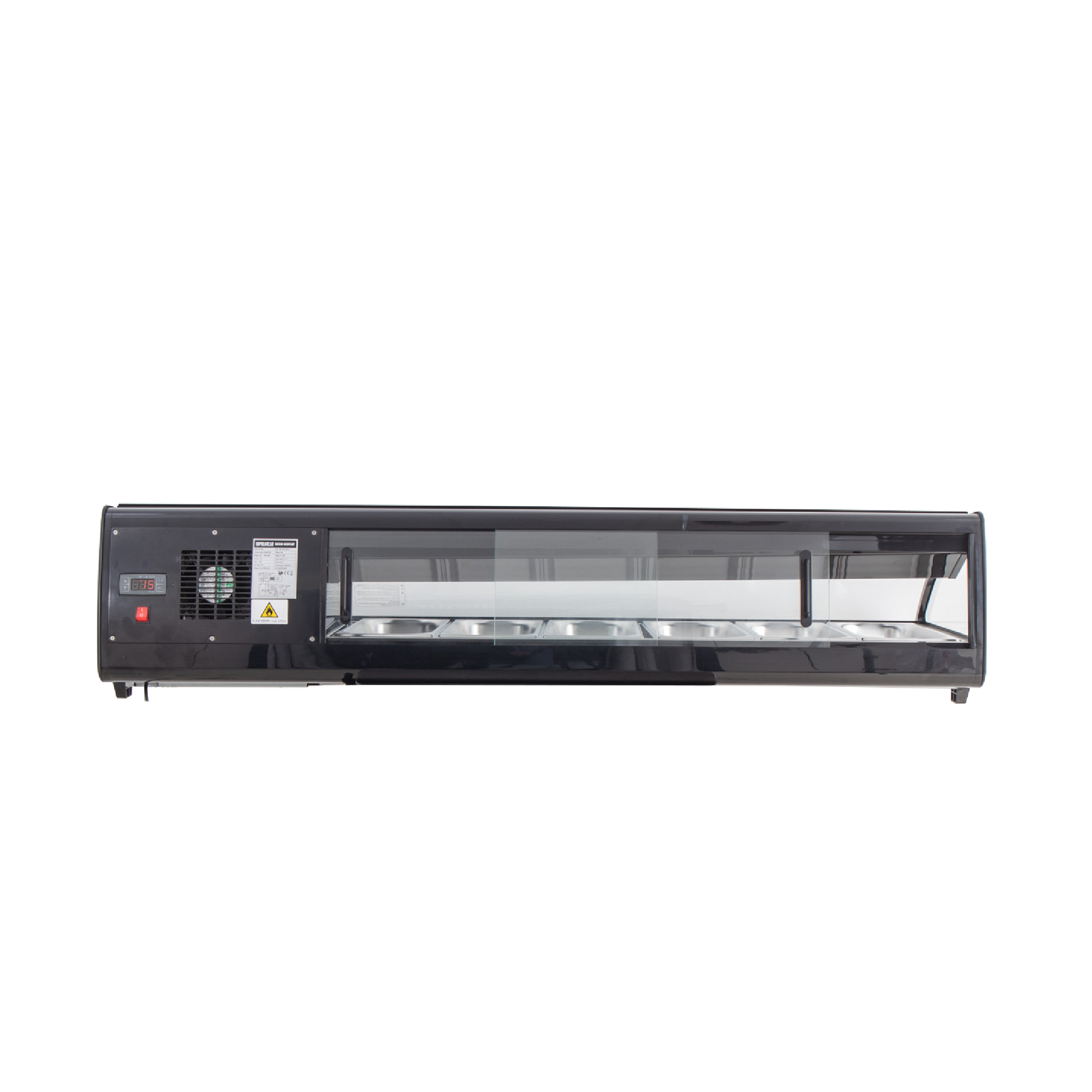7 Division Sushi Display Fridge (POLARCAB) - Catering