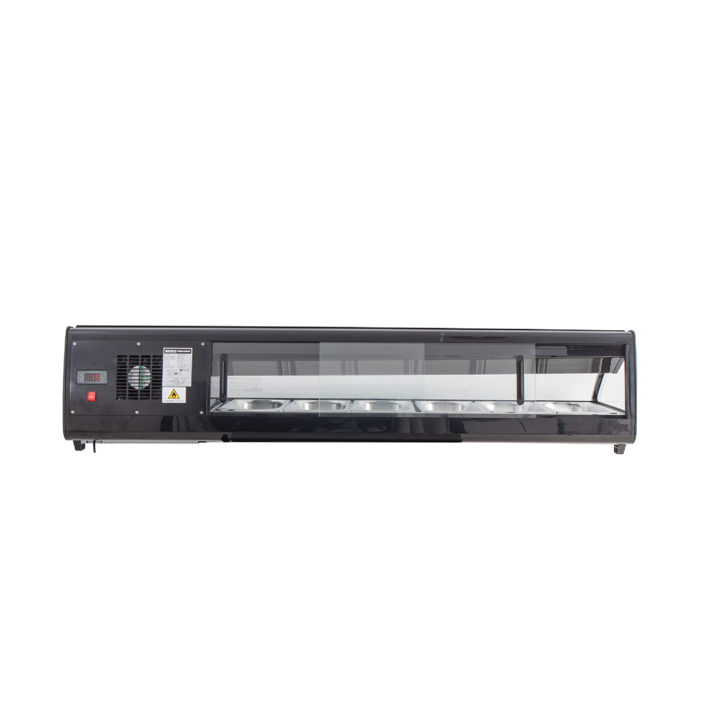 6 Division Sushi Display Fridge (POLARCAB) - Catering