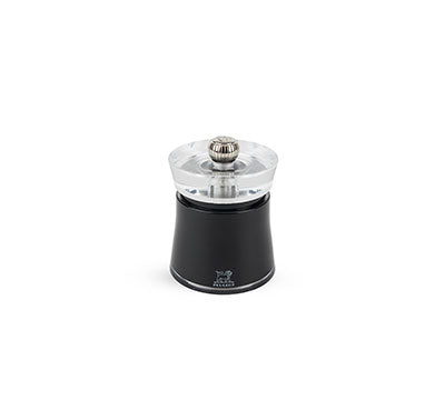 BALI ACRYLIC BLACK 8CM PEPPER MILL (6) (Peugeot)