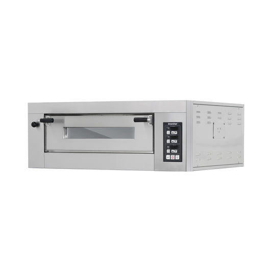 ELECTRIC PIZZA OVEN - SINGLE DECK - 4 PIZZAS PER DECK  (SMARTCHEF) - Catering