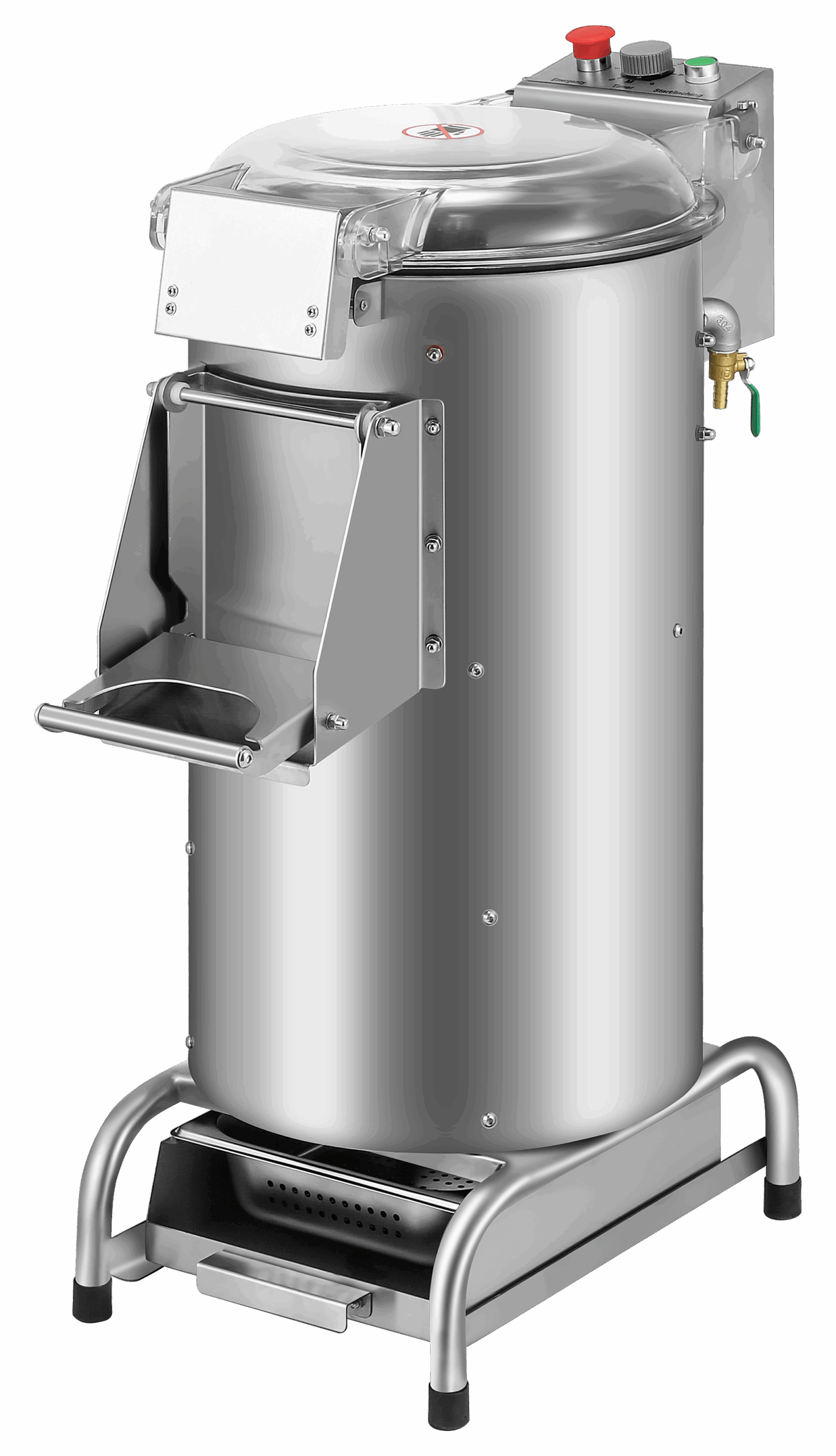 FLOOR STANDING POTATO PEELER WITH TIMER - 15KG  (SMARTCHEF) - Catering