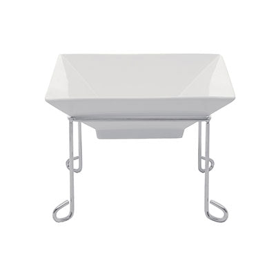 LARGE SQUARE BOWL STAND 210 X 150MM (1) (Fortis)