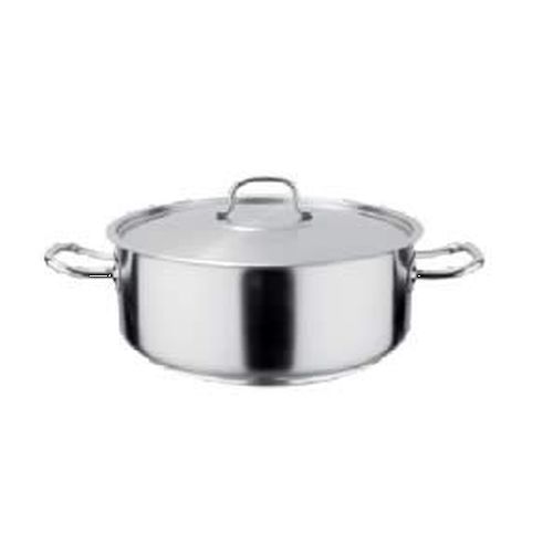 POT S/STEEL LOW CASSEROLE - 8LT (Pujadas)