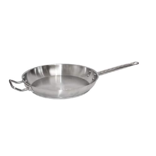 PAN S/STEEL FRY (VALUE) - (320MM X 50 MM) (Global)